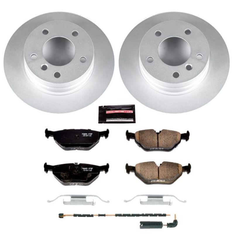 Power Stop 03-05 BMW Z4 Rear Z23 Evolution Sport Coated Brake Kit