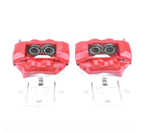 Power Stop 96-02 Toyota 4Runner Front Red Calipers w/o Brackets - Pair