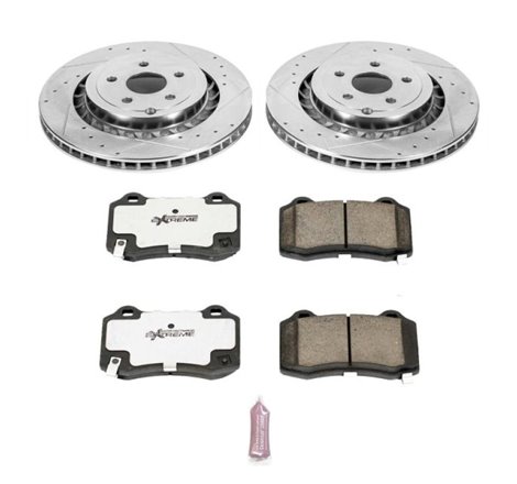 Power Stop 15-17 Chevrolet SS Rear Z26 Street Warrior Brake Kit