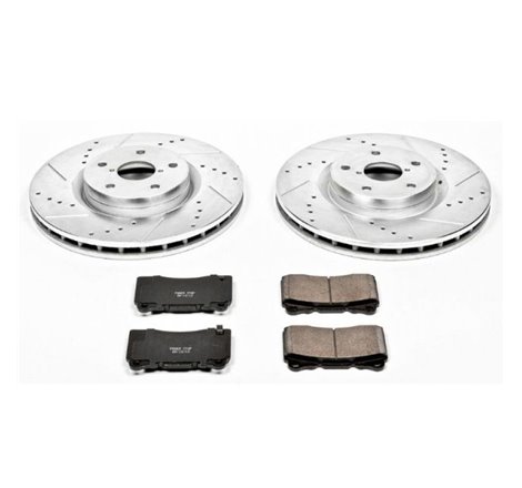 Power Stop 05-14 Subaru Impreza Front Z23 Evolution Sport Brake Kit