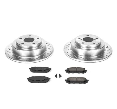 Power Stop 05-06 Saab 9-2X Rear Z23 Evolution Sport Brake Kit