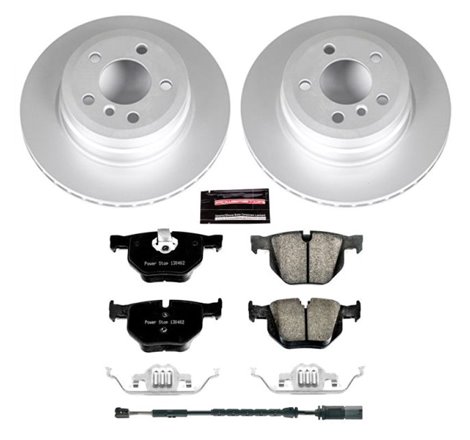 Power Stop 16-18 BMW X5 Rear Z23 Evolution Sport Coated Brake Kit