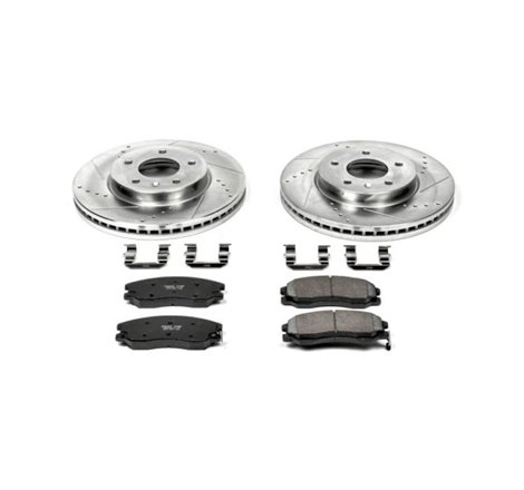 Power Stop 12-15 Chevrolet Captiva Sport Front Z23 Evolution Sport Brake Kit