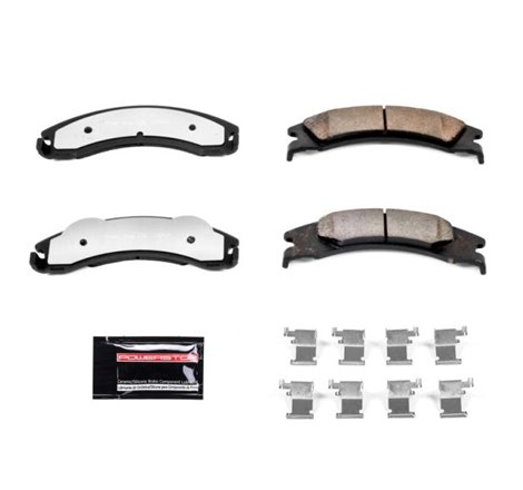 Power Stop 08-14 Ford E-150 Rear Z36 Truck & Tow Brake Pads w/Hardware