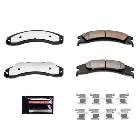 Power Stop 08-14 Ford E-150 Rear Z36 Truck & Tow Brake Pads w/Hardware