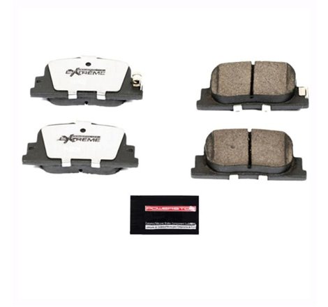 Power Stop 00-01 Lexus ES300 Rear Z26 Extreme Street Brake Pads w/Hardware