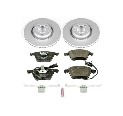 Power Stop 05-11 Audi A6 Front Euro-Stop Brake Kit