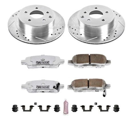 Power Stop 03-05 Infiniti G35 Rear Z26 Street Warrior Brake Kit