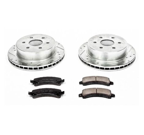 Power Stop 03-05 Chevrolet Express 2500 Rear Z23 Evolution Sport Brake Kit