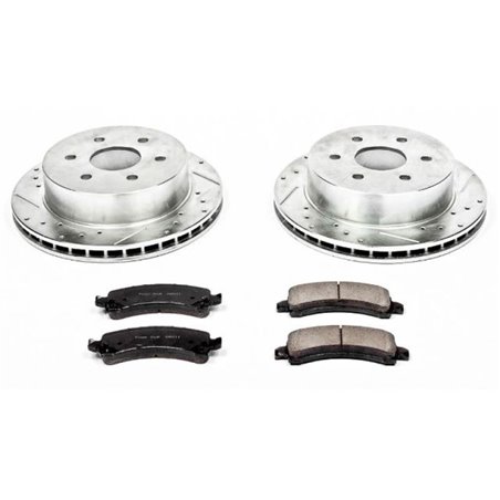 Power Stop 03-05 Chevrolet Express 2500 Rear Z23 Evolution Sport Brake Kit