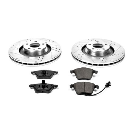 Power Stop 05-11 Audi A6 Quattro Front Z23 Evolution Sport Brake Kit