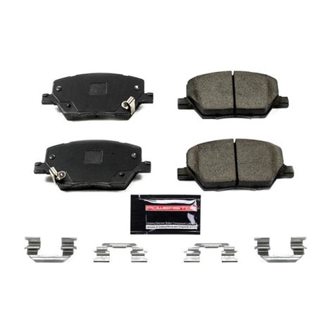 Power Stop 16-18 Fiat 500X Front Z23 Evolution Sport Brake Pads w/Hardware