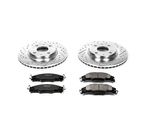 Power Stop 08-11 Ford Focus Front Z23 Evolution Sport Brake Kit