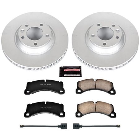 Power Stop 11-18 Porsche Cayenne Front Z23 Evolution Sport Coated Brake Kit