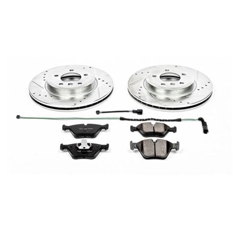 Power Stop 01-06 BMW 330Ci Front Z23 Evolution Sport Brake Kit