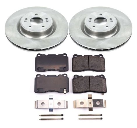 Power Stop 10-16 Hyundai Genesis Coupe Front Autospecialty Brake Kit