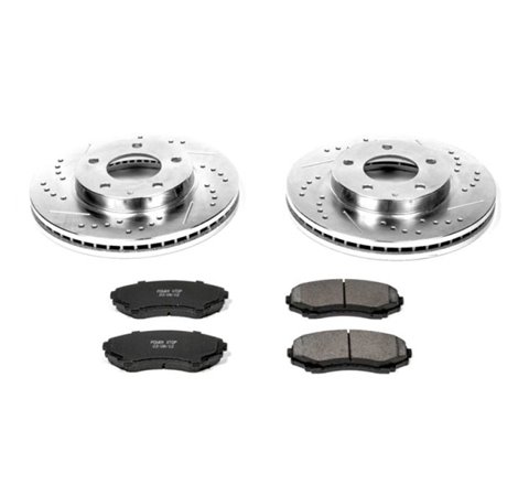 Power Stop 00-06 Mazda MPV Front Z23 Evolution Sport Brake Kit