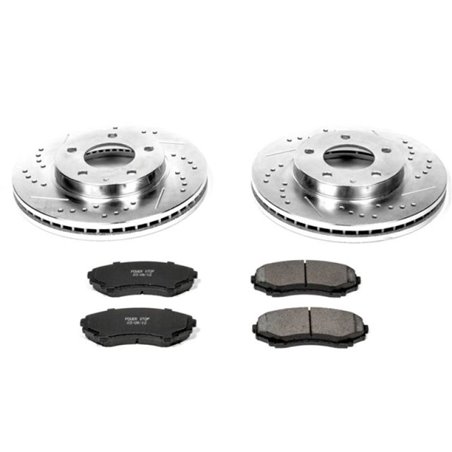 Power Stop 00-06 Mazda MPV Front Z23 Evolution Sport Brake Kit