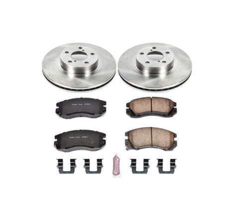 Power Stop 1996 Subaru Legacy Front Autospecialty Brake Kit