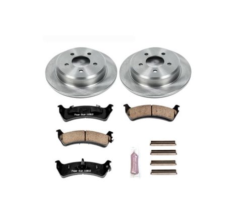 Power Stop 01-02 Ford Explorer Sport Rear Autospecialty Brake Kit