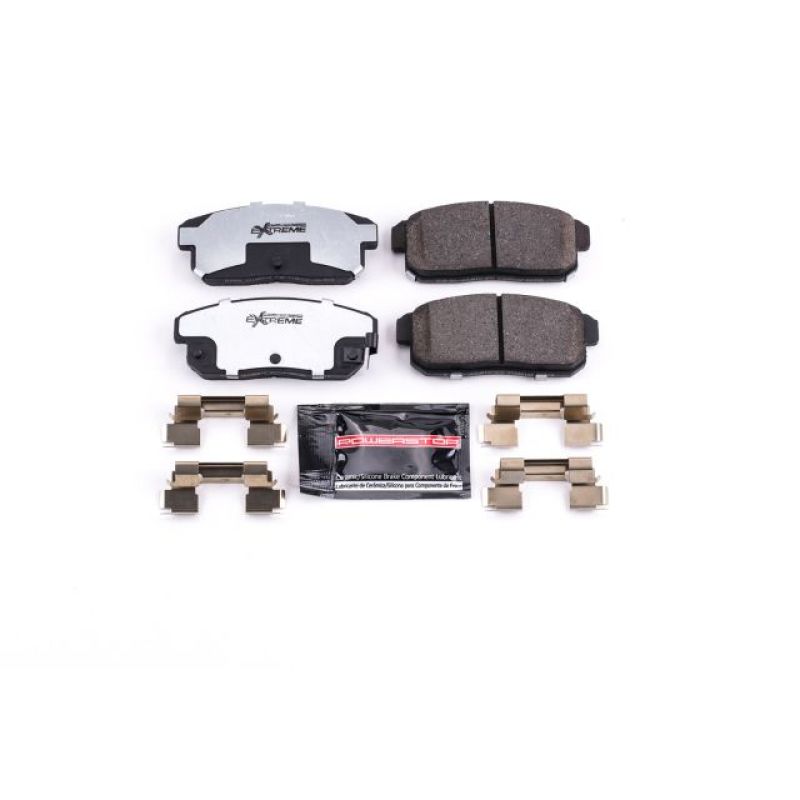 Power Stop 04-11 Mazda RX-8 Rear Z26 Extreme Street Brake Pads w/Hardware