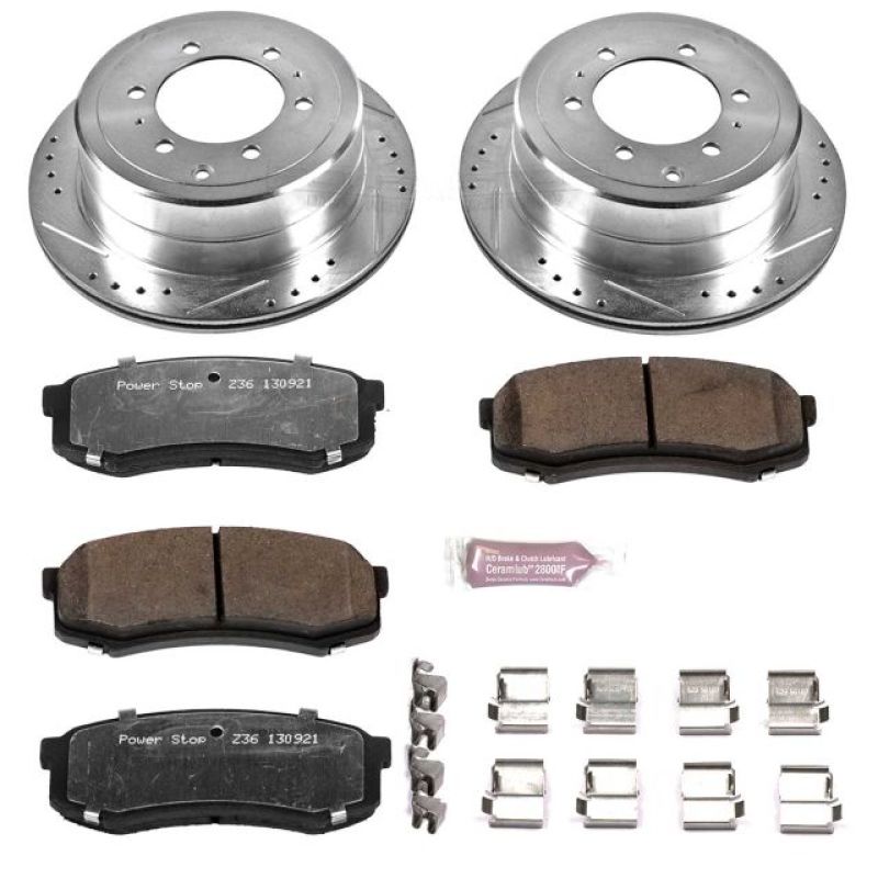 Power Stop 96-97 Lexus LX450 Rear Z36 Truck & Tow Brake Kit