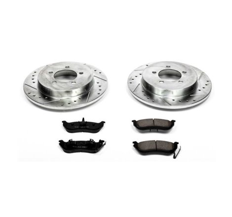 Power Stop 06-10 Ford Explorer Rear Z23 Evolution Sport Brake Kit