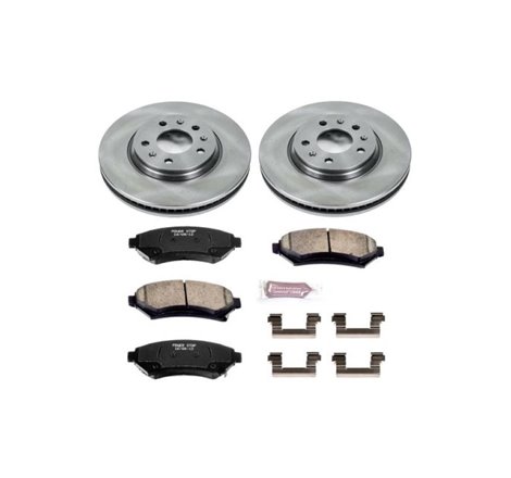 Power Stop 2004 Cadillac Seville Front Autospecialty Brake Kit