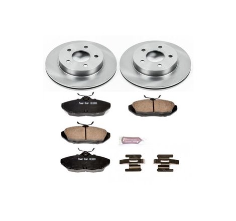 Power Stop 93-97 Ford Thunderbird Rear Autospecialty Brake Kit