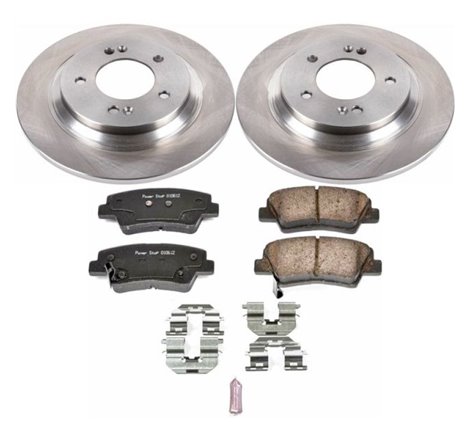 Power Stop 18-19 Hyundai Elantra GT Rear Autospecialty Brake Kit