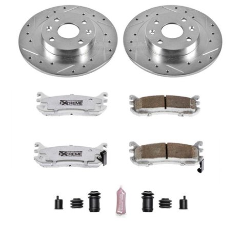 Power Stop 97-03 Ford Escort Rear Z26 Street Warrior Brake Kit