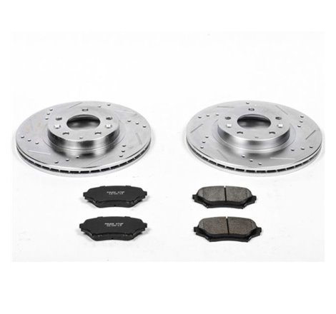 Power Stop 06-15 Mazda MX-5 Miata Front Z23 Evolution Sport Brake Kit