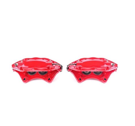 Power Stop 05-10 Chrysler 300 Rear Red Calipers w/o Brackets - Pair