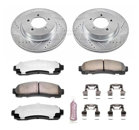 Power Stop 02-05 Ford Explorer Front Z36 Truck & Tow Brake Kit