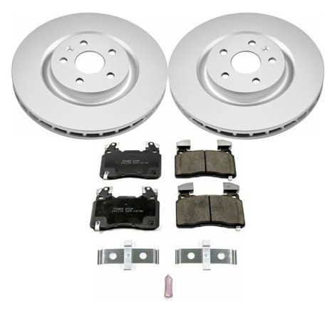 Power Stop 14-17 Chevrolet SS Front Z17 Evolution Geomet Coated Brake Kit