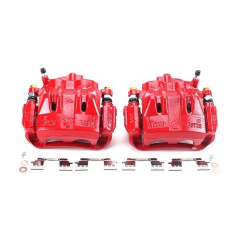 Power Stop 02-03 Lexus ES300 Front Red Calipers w/Brackets - Pair