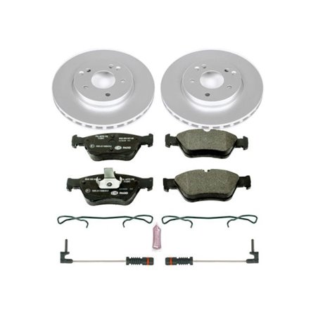 Power Stop 99-00 Mercedes-Benz C230 Front Euro-Stop Brake Kit