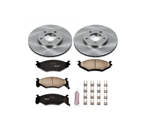 Power Stop 91-95 Chrysler Town & Country Front Autospecialty Brake Kit