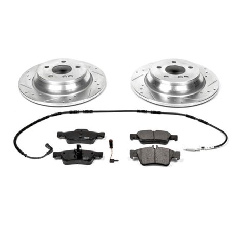 Power Stop 2006 Mercedes-Benz S350 Rear Z23 Evolution Sport Brake Kit