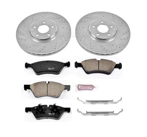 Power Stop 07-09 Mercedes-Benz E350 Front Z23 Evolution Sport Brake Kit