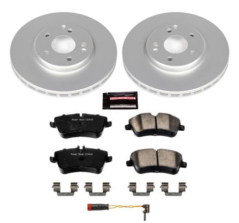 Power Stop 06-08 Mercedes-Benz SLK280 Front Z23 Evolution Sport Coated Brake Kit