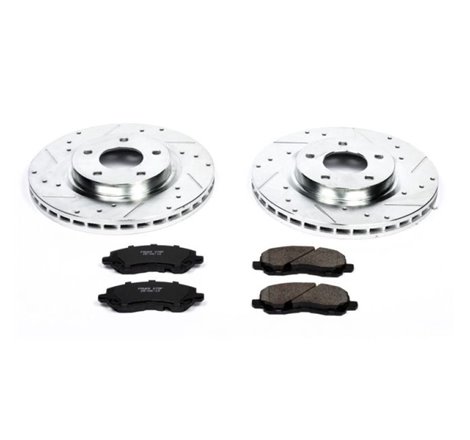 Power Stop 11-14 Chrysler 200 Front Z23 Evolution Sport Brake Kit