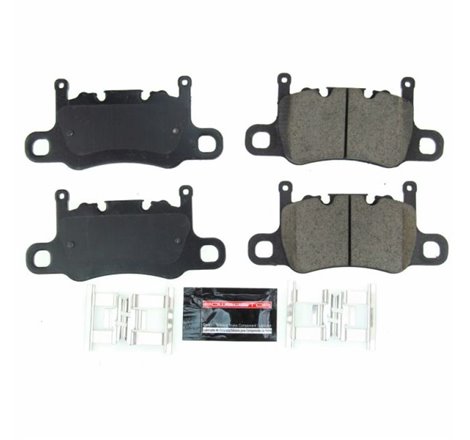 Power Stop 2017 Porsche Panamera Rear Z23 Evolution Sport Brake Pads w/Hardware