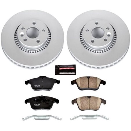 Power Stop 08-15 Land Rover LR2 Front Z23 Evolution Sport Coated Brake Kit