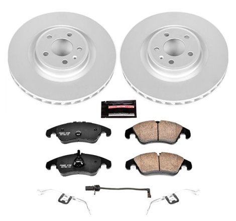 Power Stop 10-11 Audi S4 Front Z23 Evolution Sport Coated Brake Kit