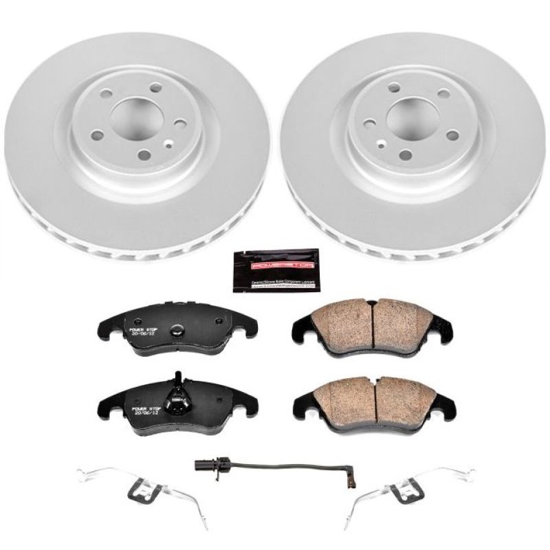 Power Stop 10-11 Audi S4 Front Z23 Evolution Sport Coated Brake Kit