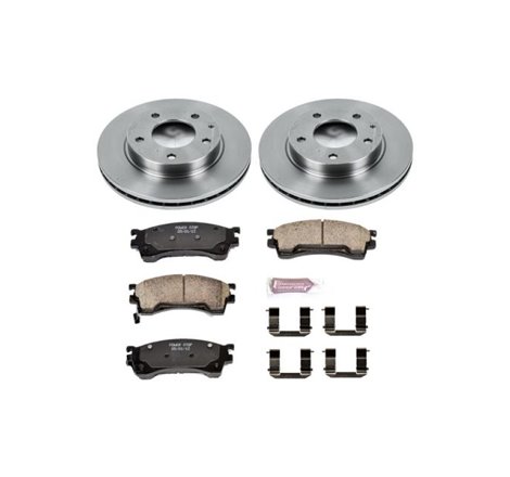 Power Stop 93-97 Ford Probe Front Autospecialty Brake Kit