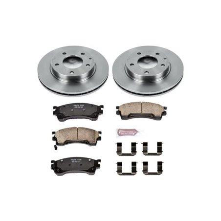 Power Stop 93-97 Ford Probe Front Autospecialty Brake Kit