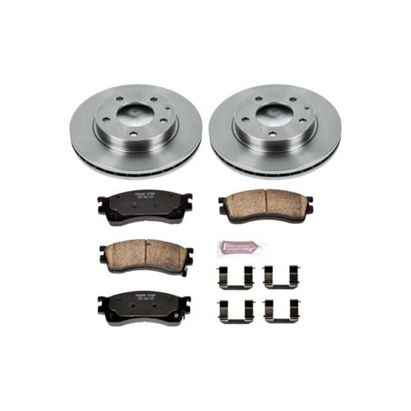 Power Stop 01-03 Mazda Protege Front Autospecialty Brake Kit