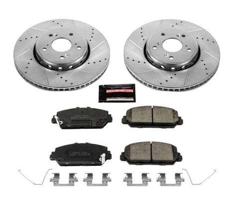 Power Stop 2016 Acura ILX Front Z23 Evolution Sport Brake Kit